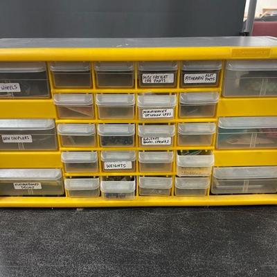 HOBBY/TRAIN PARTS CABINET