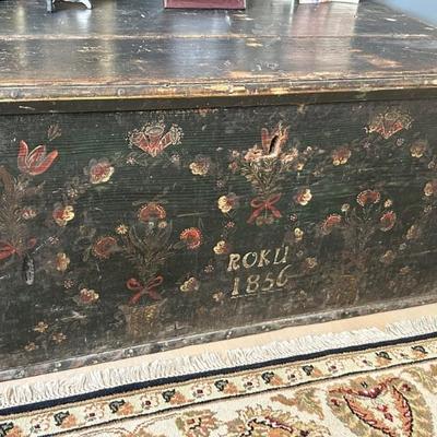 1800’s Painted Chest