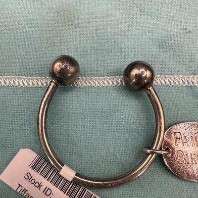 Sterling Tiffany and Company Key chain