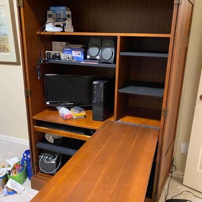 Computer Cabinet for work or great for sewing