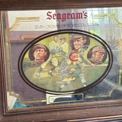 Seagrams cubs mirror