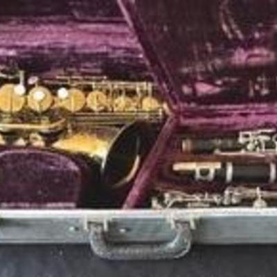 Antique Balanced Action Alto Saxophone  

Circa: Mid 1930's