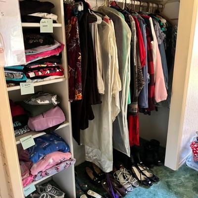 Women's clothes, shoes, purses, hats
