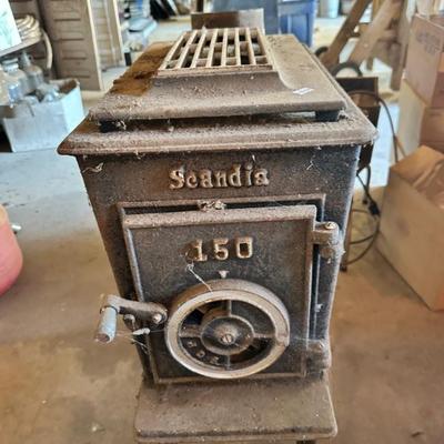 Scandia 150 Franklin Cast Products Wood Burning Stove
