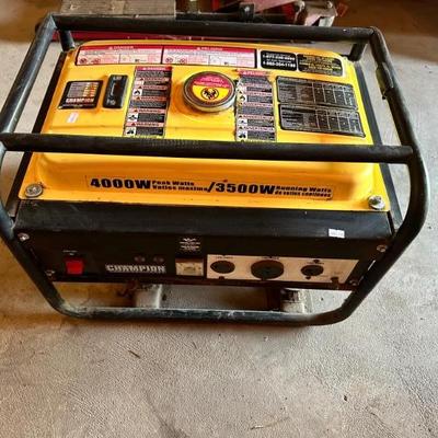 Champion 4000W Generator