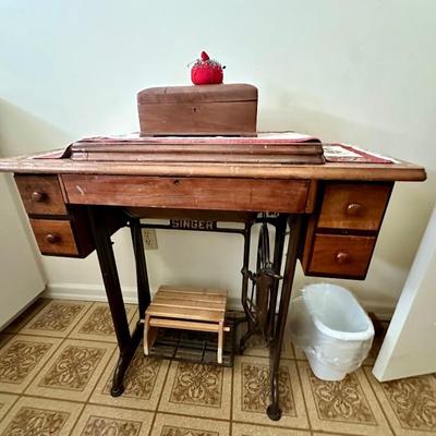 Singer sewing  machine cabinet