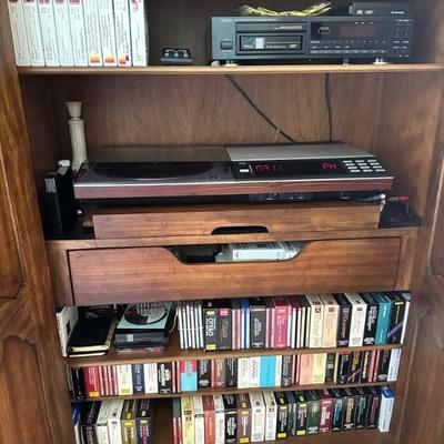 Entertainment system - CDs, DVDs
