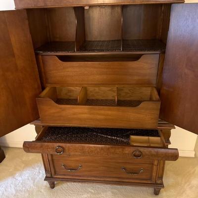 Thomasville Armoire (open)