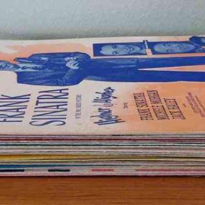 Vintage Sheet Music (40+ count) * Frank Sinatra
