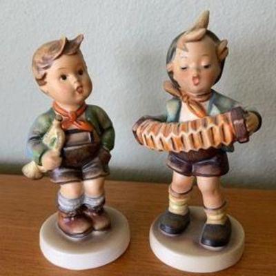 Hummel Figurines Goebel West Germany 5” #97 * #185 5.5” Bee Marks
