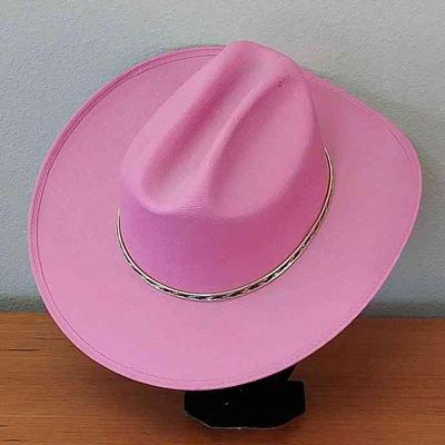 Vintage Child's Pink Cowboy Hat (Size: 6.5) * Summit Hat - Made In Mexico
