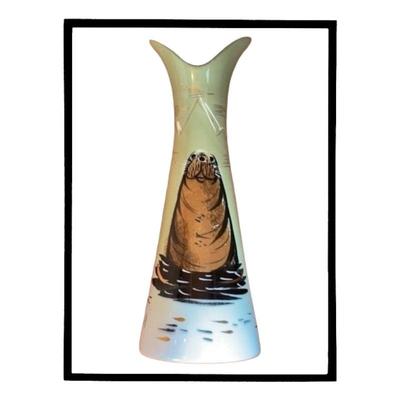 Sea Lion Decorative Vase By Designer Sascha Brastoff
