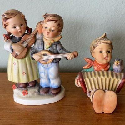 Vintage Hummel Figurines Goebel Germany 3 1/8” #110/0 * #150 2/0 4 3/8” Bee Marks Western Germany
