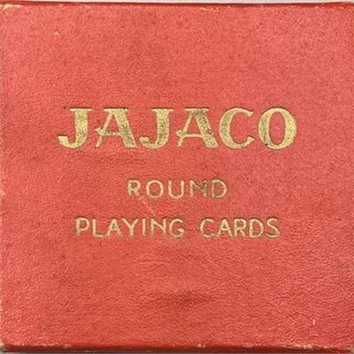 Lot 182-1   
1950s Jajcao Round Playing Cards