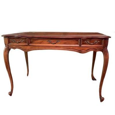 Hammery French Country Style Solid Oak Writing Table