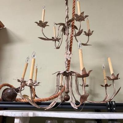 French chandelier from monastery 