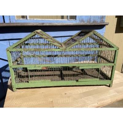 Antique birdcage 