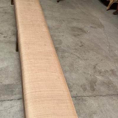 Long bench with horsehair 
