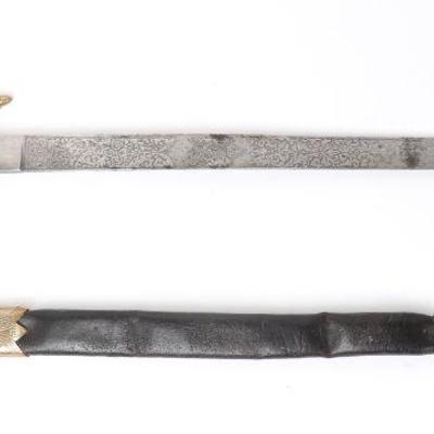 Large British RNR Midshipman’s Dagger w/ Scabbard