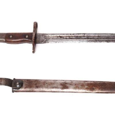 US Model 1892 Krag Bayonet, Dated 1896