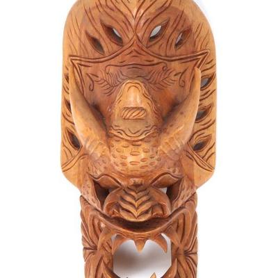 Filipino Hand Carved Dragon Mask