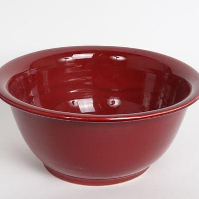 Decorative Chinese Sang de Boeuf Bowl