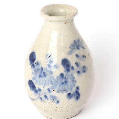 Small Korean Blue & White Vase