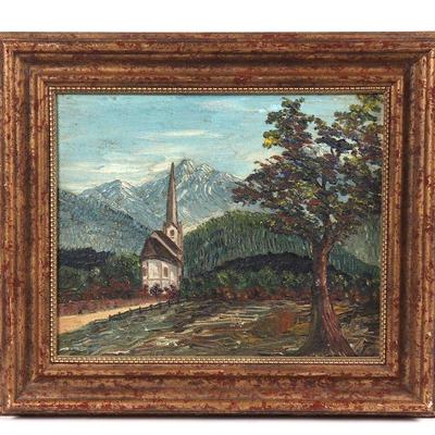 French Impressionist Oil Painting