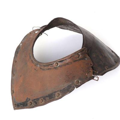 Black & White Composed Armour Gorget, 17th c. and later