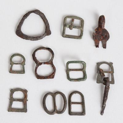 Medieval Iron Buckles, 14th-15th C.