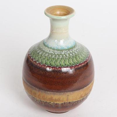 Decorative Green Glazed Vase