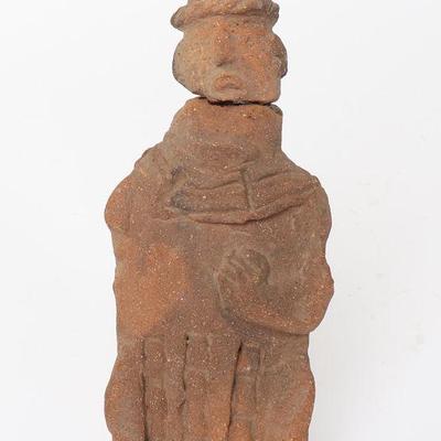 Costa Rican Molded Pottery Figure