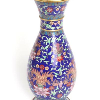 Vintage Chinese Cloisonne Vase