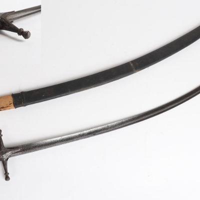 European Mameluke Sabre, 18th C. or Earlier