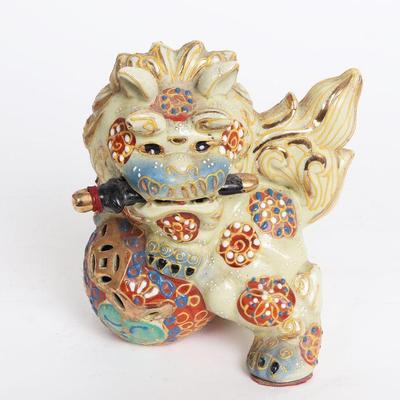 Chinese Ceramic Food Dog Figure