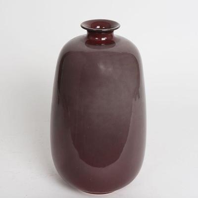 Decorative Purple Glazed Table Vase