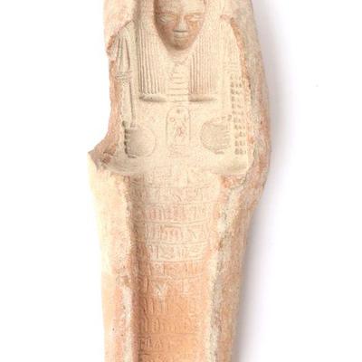 Grand Tour Egyptian Pottery Ushabti Mould