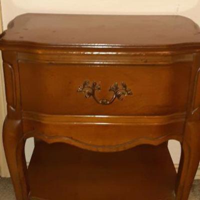 Vintage night stand solid wood