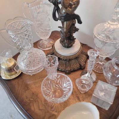 Crystal, and other glassware