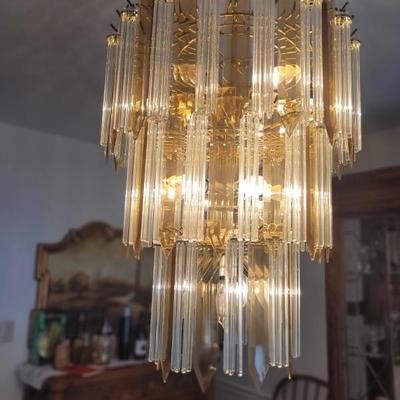 glass chandelier