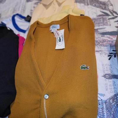 New with tags vintage Izod cardigan