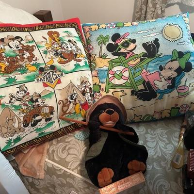 Vintage Disney pillows