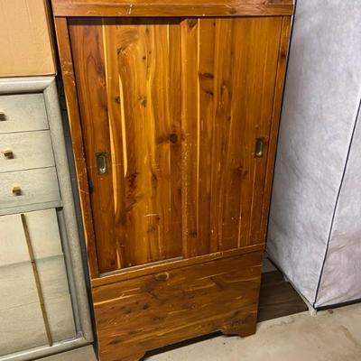 Cedar armoire