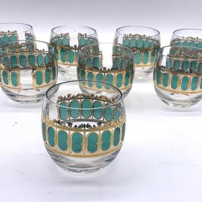 Mid century set glasses