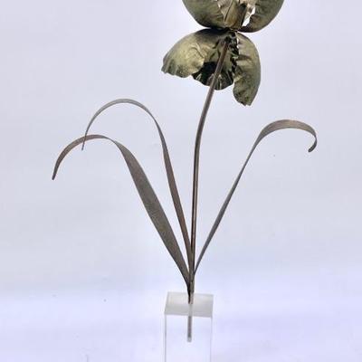 Lee Menichetti, steel and Lucite