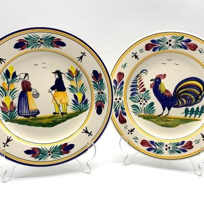 Quimper dishes 