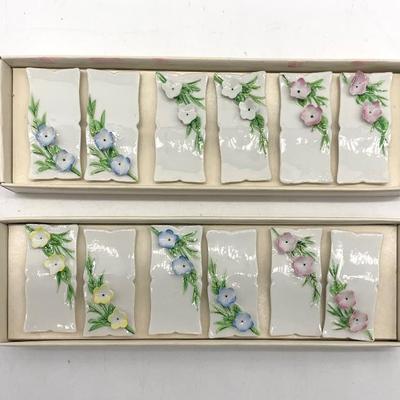 12 place card holders