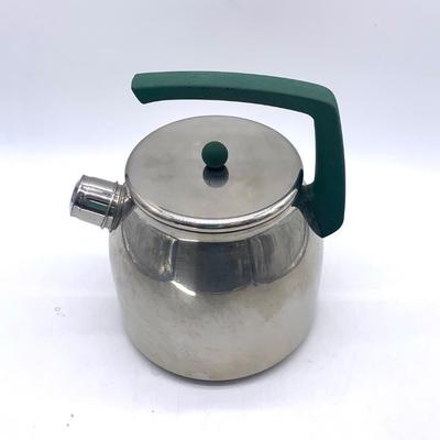 Vtg. Mepra stainless kettle 18/10 3 qt.