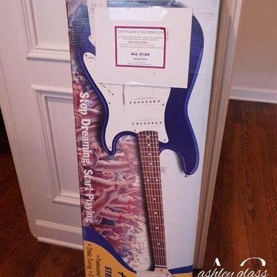Signed Guitar by Rolling Stones