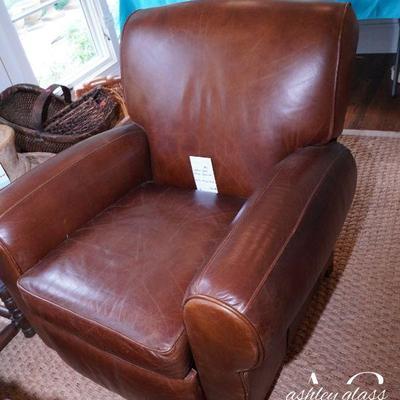 Leather Club Chair